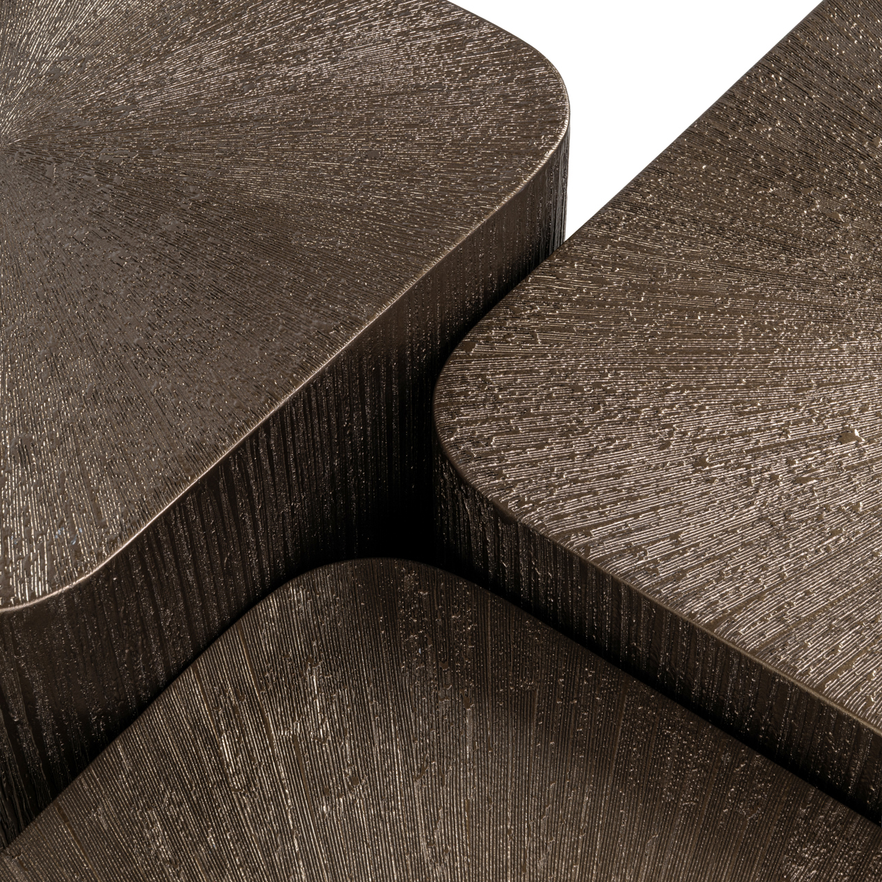 Mesa de centro Cubes Brunzae (set de 3) - Richmond Interiors