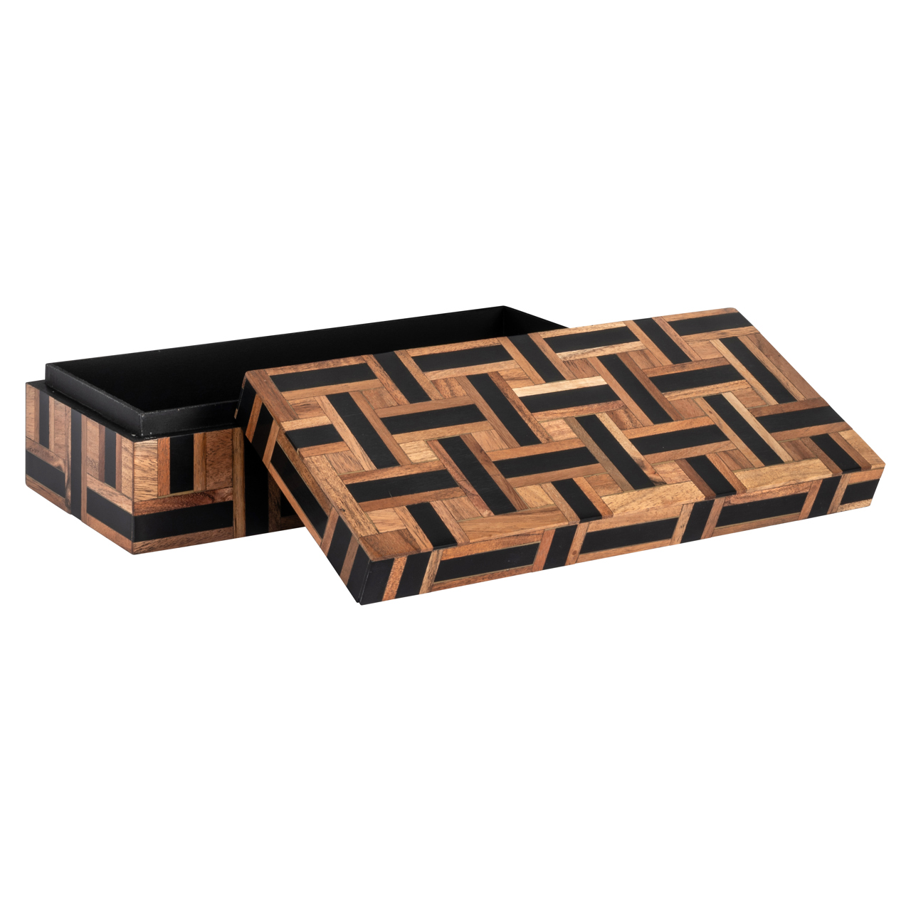 Aufbewahrungsbox Floor brown large (Resin|Mdf) - Richmond Interiors
