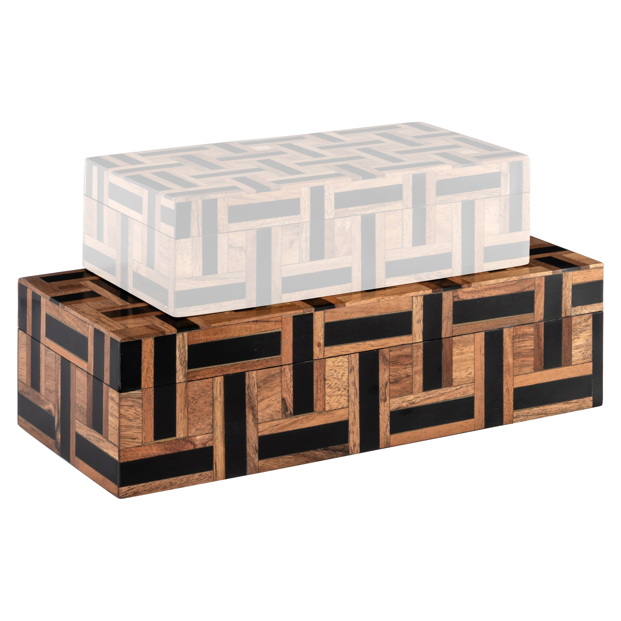 Caja de almacenaje Floor marrón large - Richmond Interiors