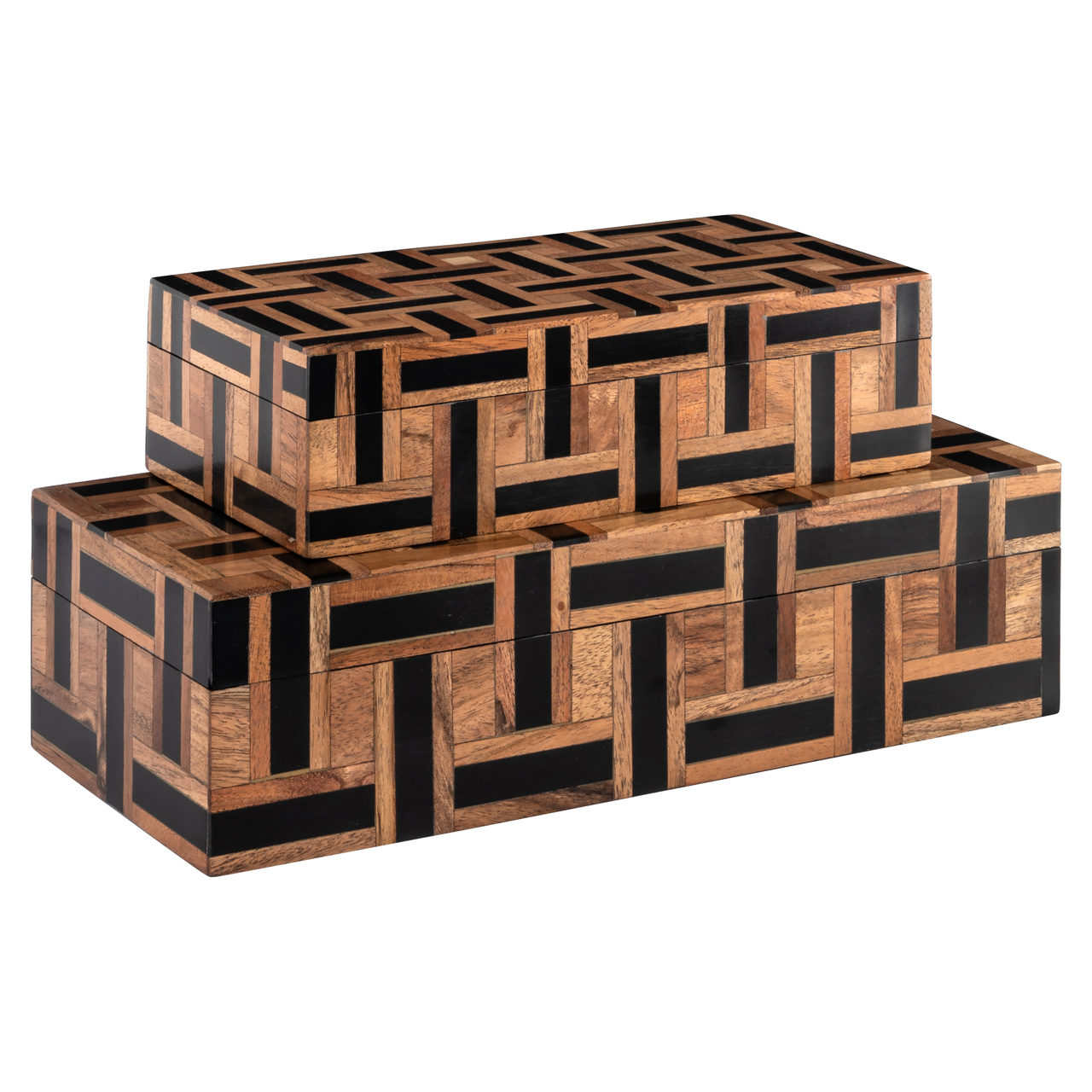 Caja de almacenaje Floor marrón large - Richmond Interiors