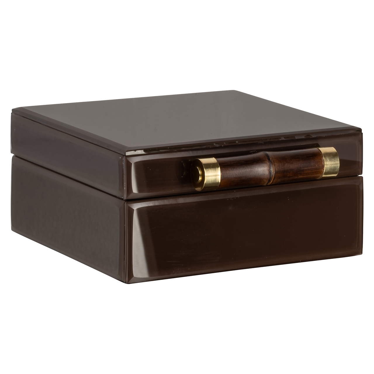Caja de almacenaje Echo marrón oscuro small - Richmond Interiors