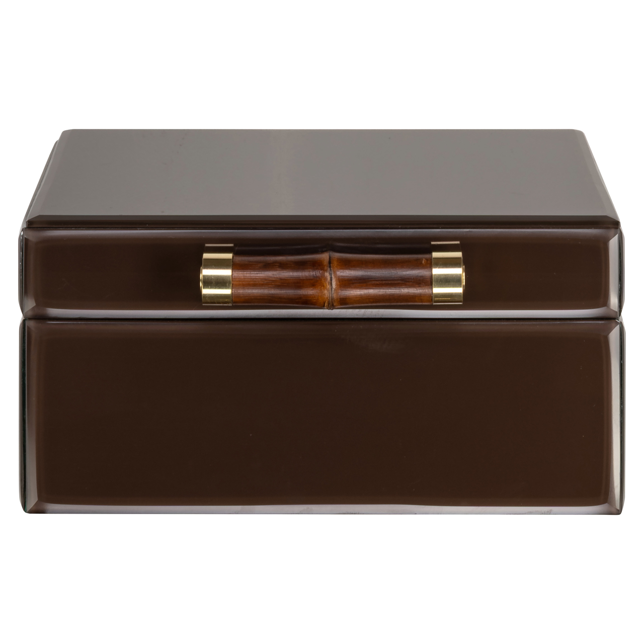 Caja de almacenaje Echo marrón oscuro large - Richmond Interiors