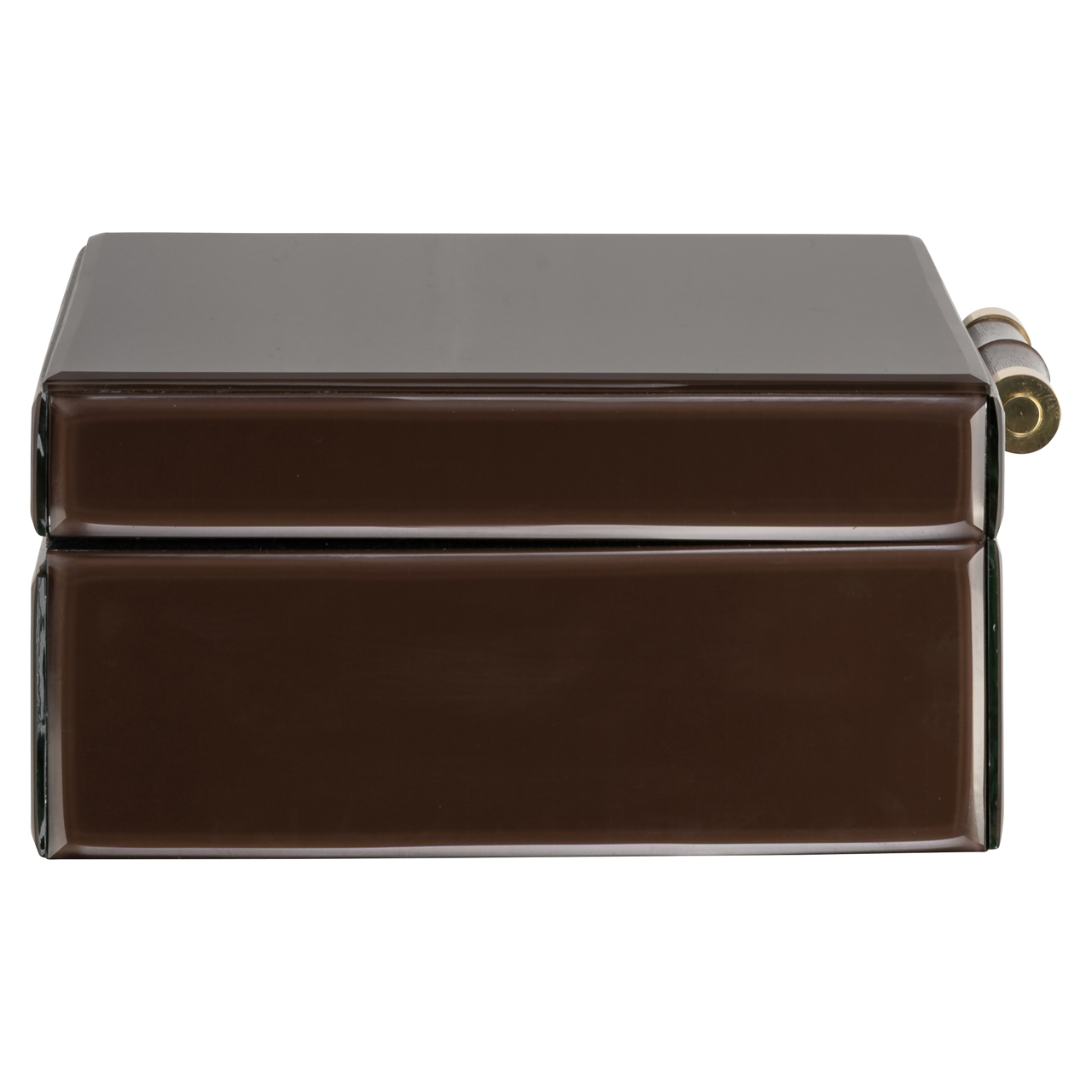 Caja de almacenaje Echo marrón oscuro large - Richmond Interiors