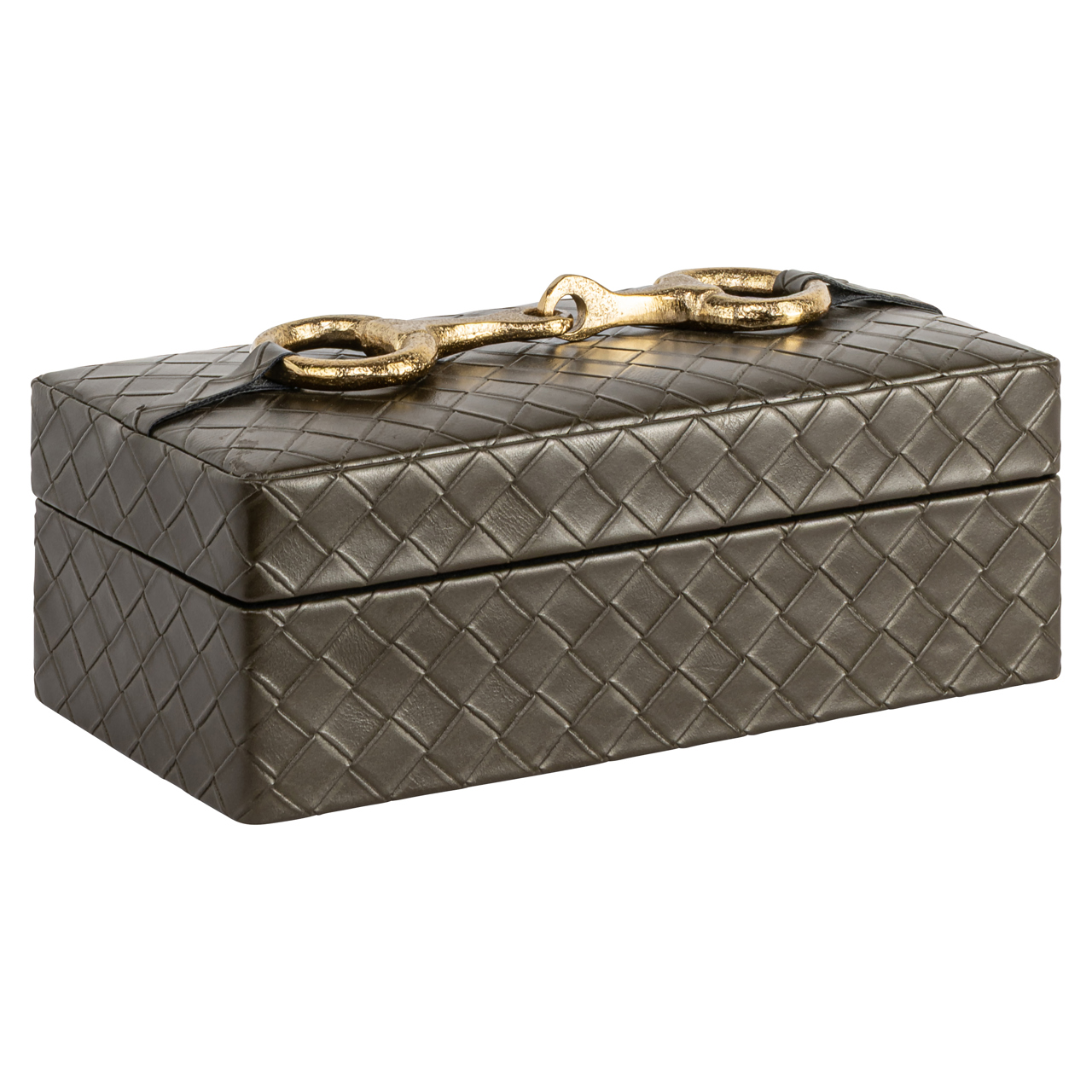Caja de almacenaje Blade olive small - Richmond Interiors