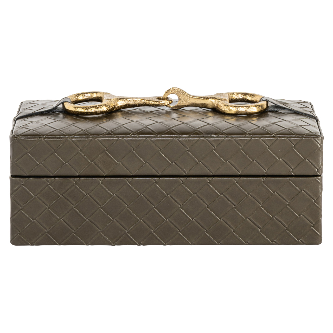Caja de almacenaje Blade olive small - Richmond Interiors