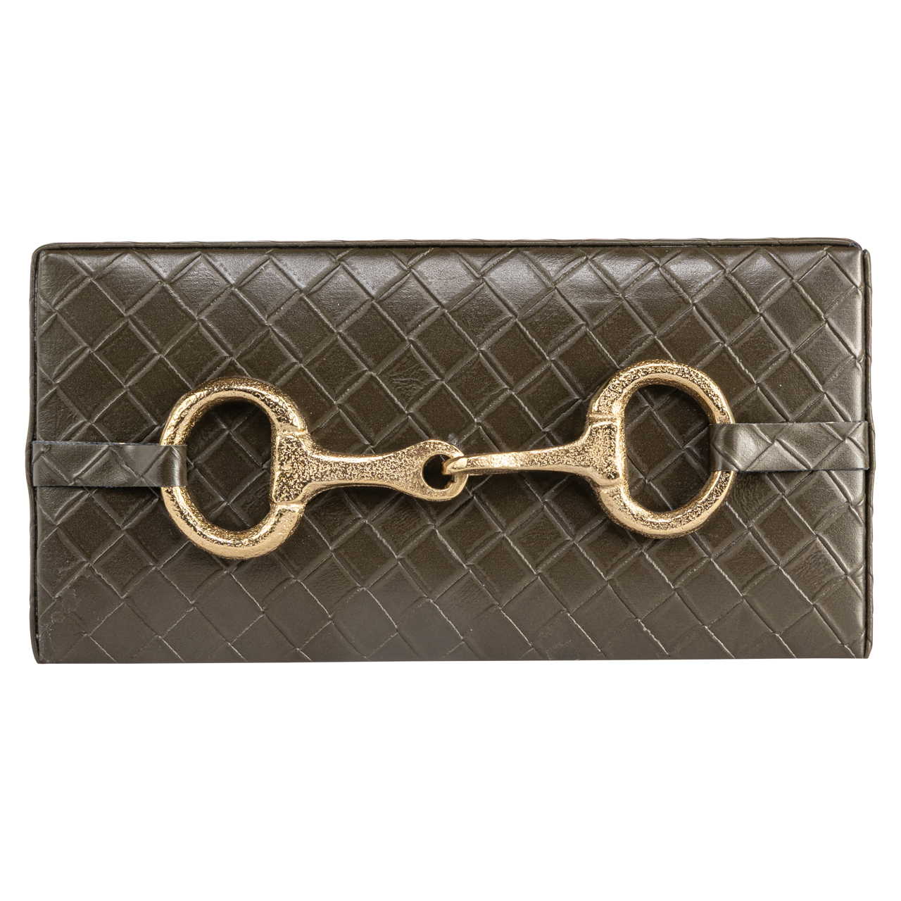 Caja de almacenaje Blade olive small - Richmond Interiors