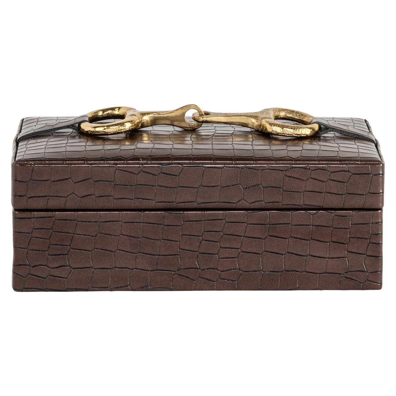 Aufbewahrungsbox Rex dark brown small - Richmond Interiors