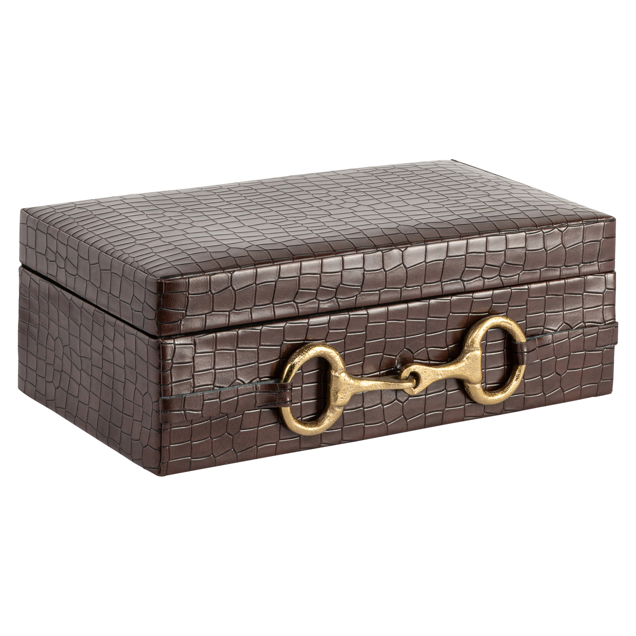 Opbergdoos Rex dark brown large - Richmond Interiors