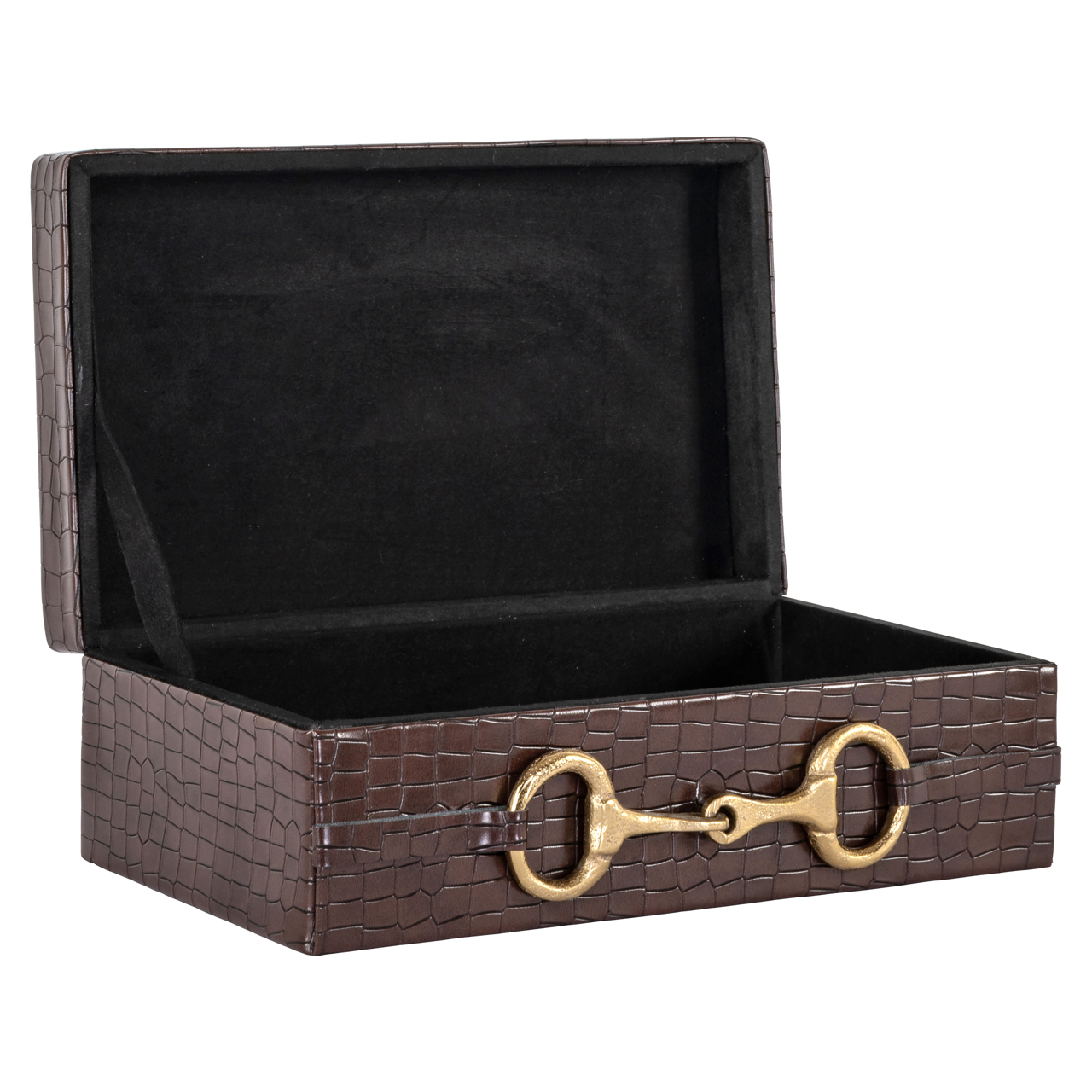 Aufbewahrungsbox Rex dark brown large - Richmond Interiors