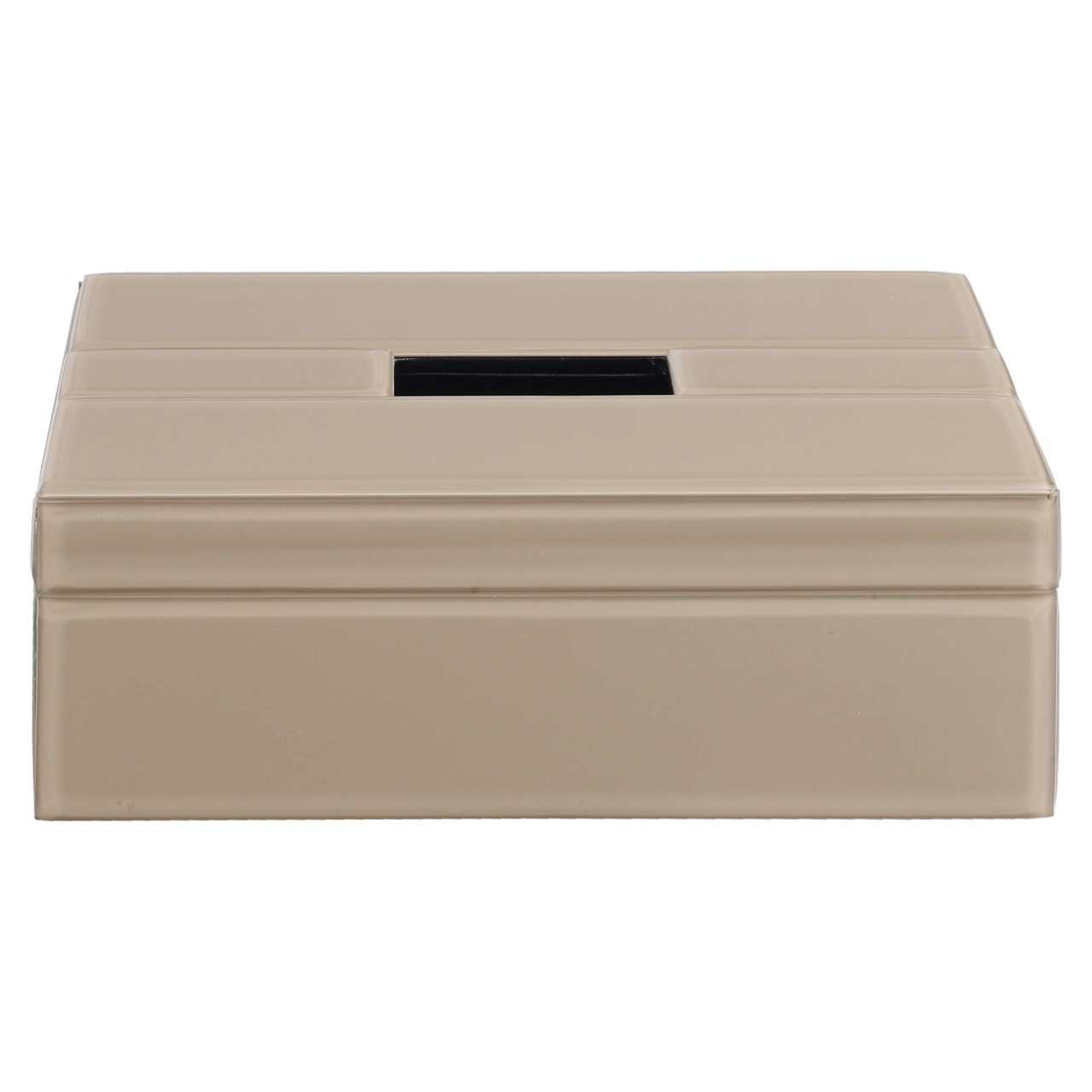 Decorative object Viper taupe tissue box - Richmond Interiors