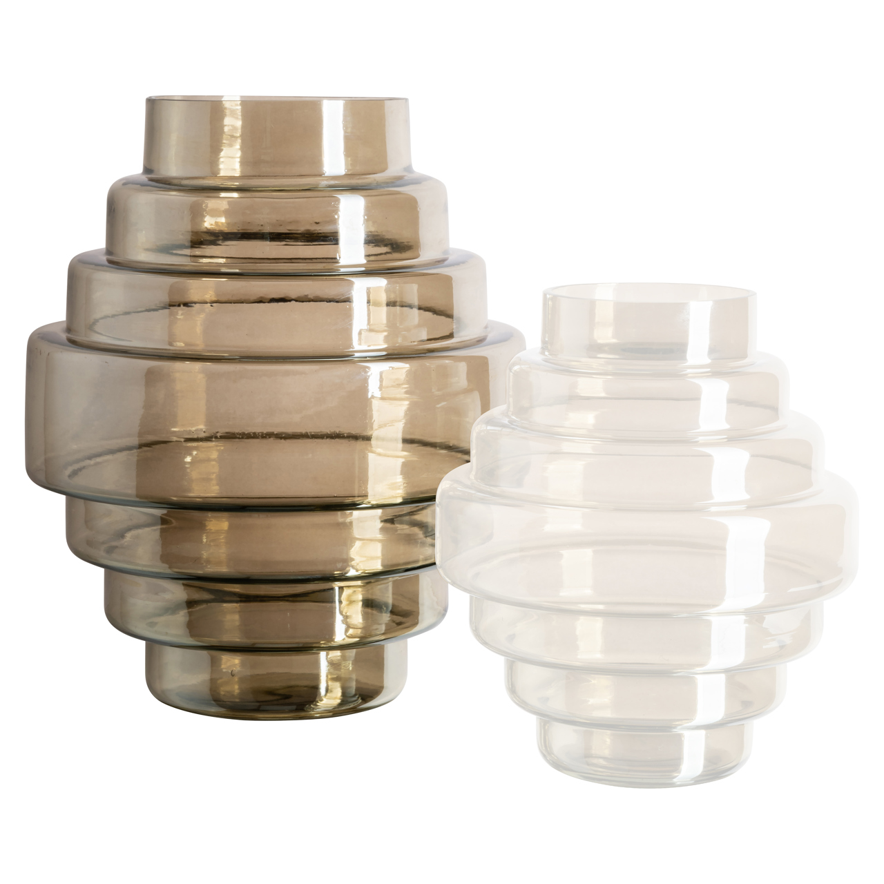 Vase Liosa smoke large (Glas) - Richmond Interiors