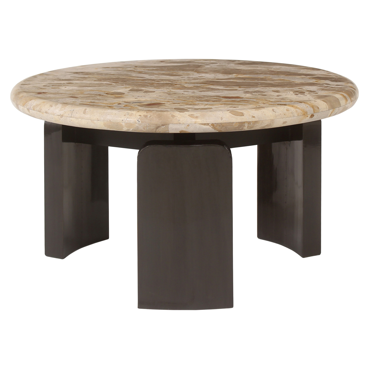 Couchtisch Bayonne bronze (Set aus 2) (Tendua Marmor|Mdf|Messing) - Richmond Interiors