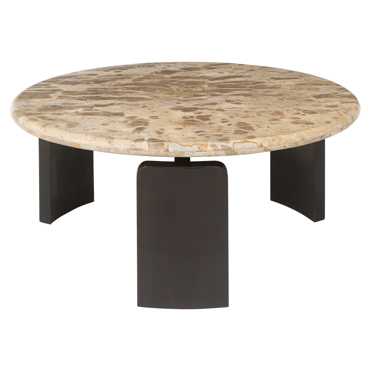 Couchtisch Bayonne bronze (Set aus 2) (Tendua Marmor|Mdf|Messing) - Richmond Interiors