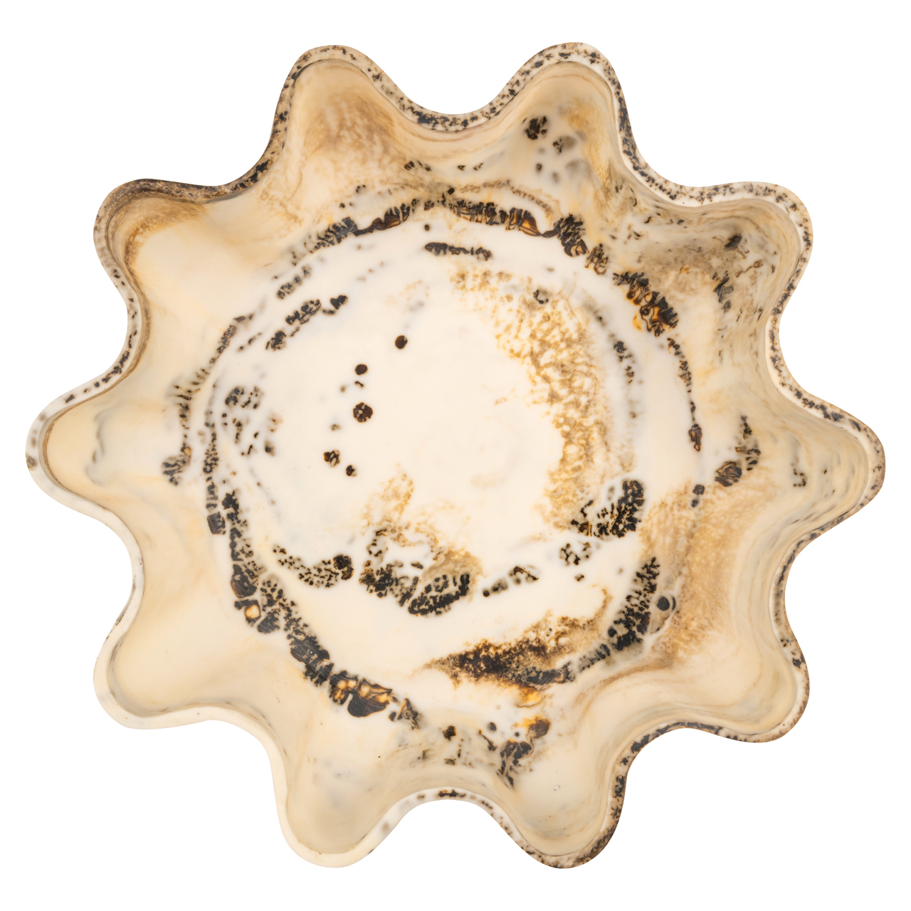 Schale Lotus natural (Resin) - Richmond Interiors