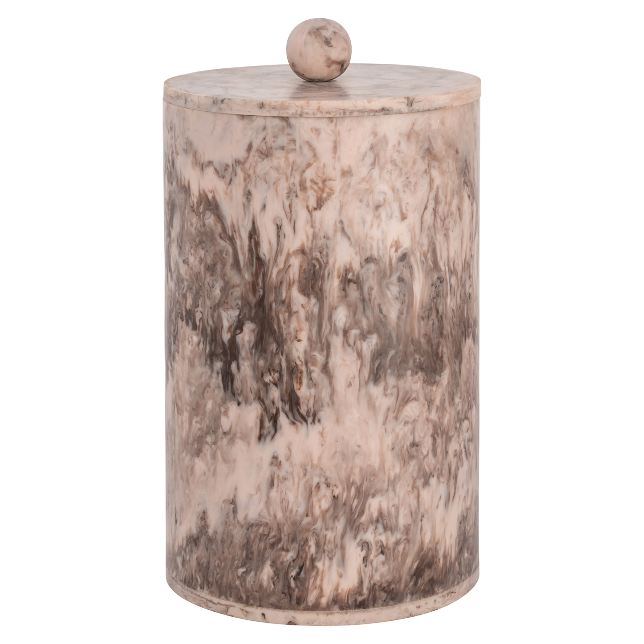 Storage Jar Rosaline chocolat brown storage jar small - Richmond Interiors