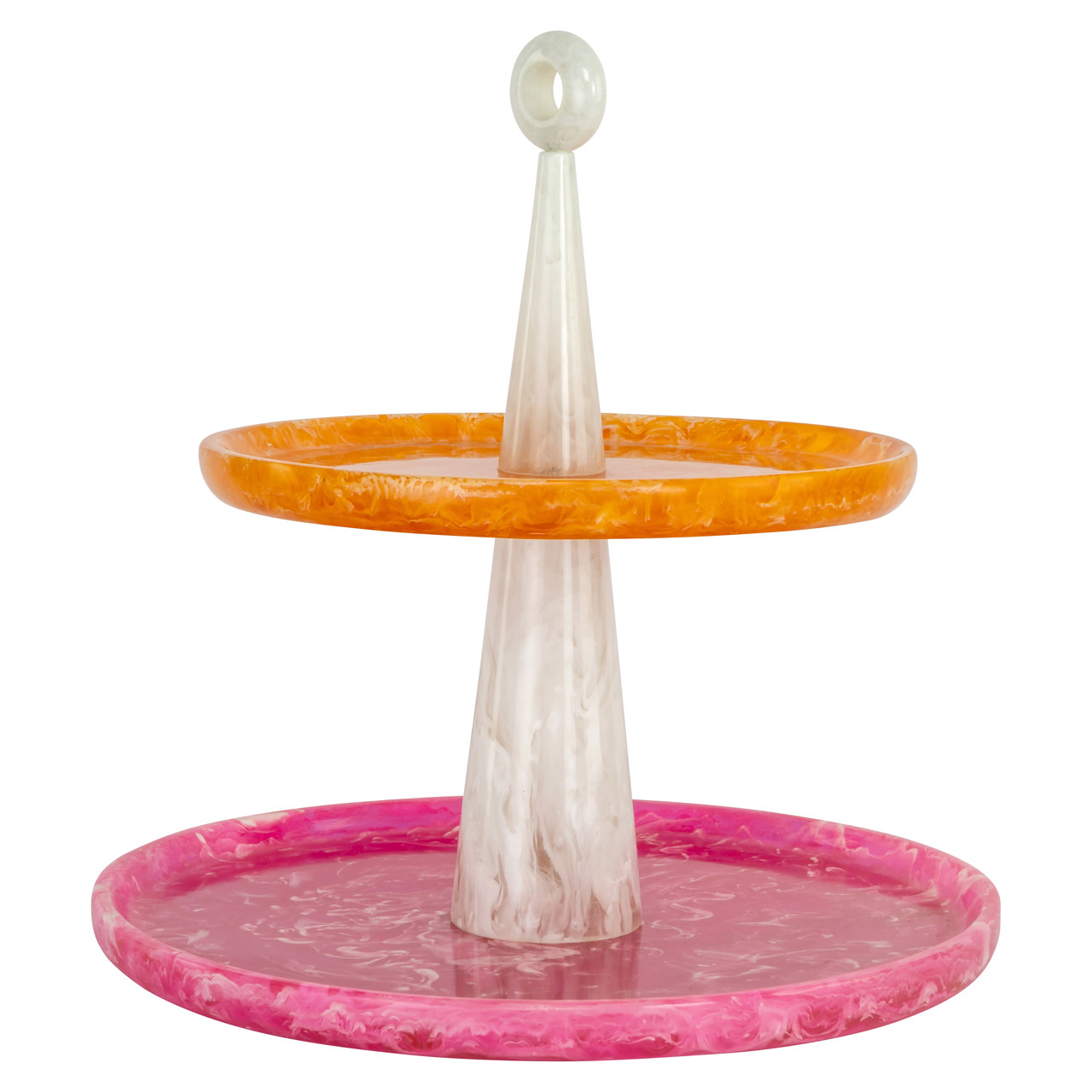 Kuchenplatte Posy pink/orange (Resin) - Richmond Interiors