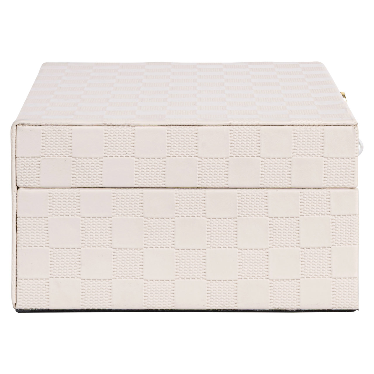 Aufbewahrungsbox Bless ivory large (Pu Leder|Mdf|zinklegering) - Richmond Interiors