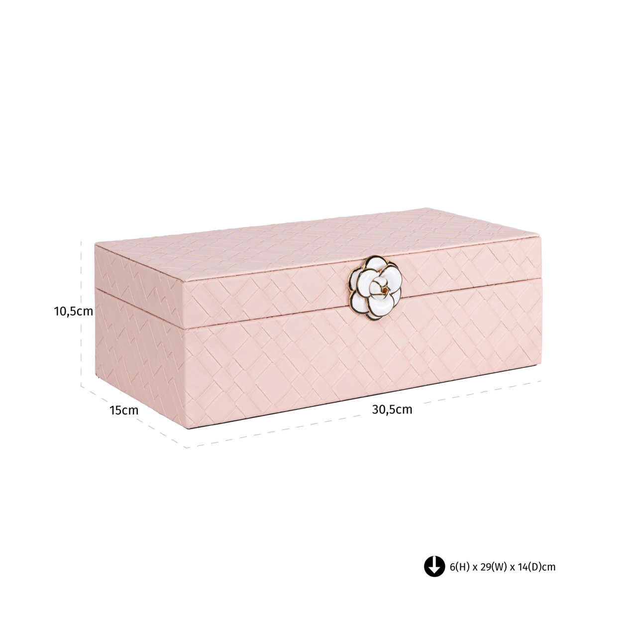 Aufbewahrungsbox Lotte pink large - Richmond Interiors