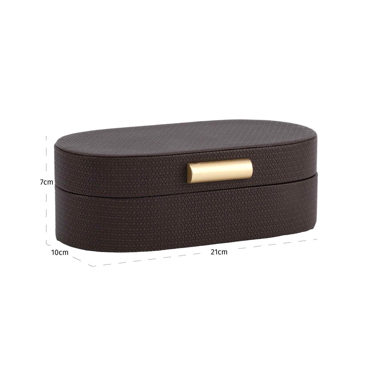 Aufbewahrungsbox Nova brown small - Richmond Interiors