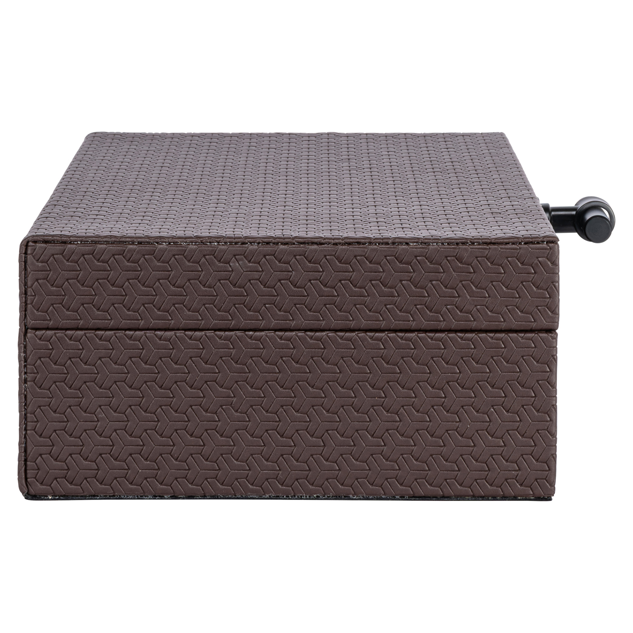 Caja de almacenaje Billie marrón oscuro grande - Richmond Interiors
