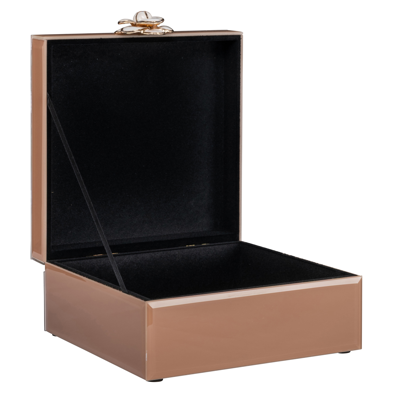Caja de almacenaje Floral marrón small - Richmond Interiors