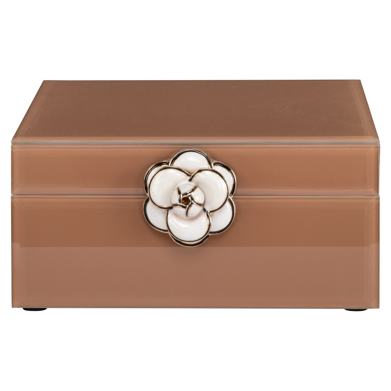 Caja de almacenaje Floral marrón small - Richmond Interiors