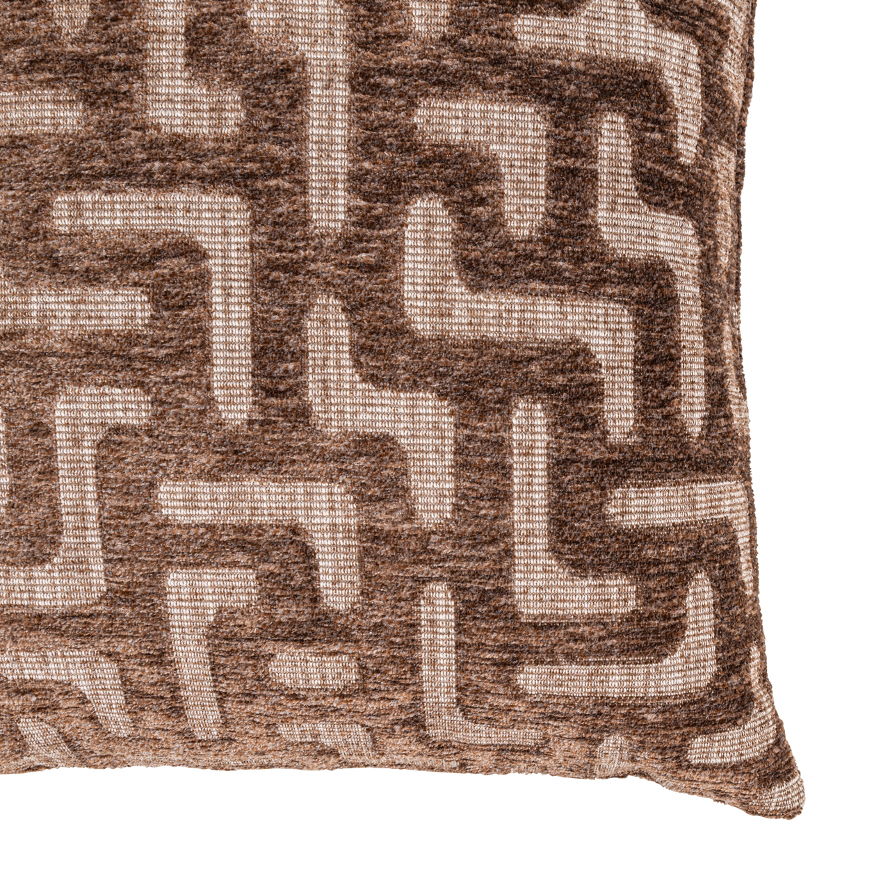 Kissen Ivy brown labyrinth - Richmond Interiors
