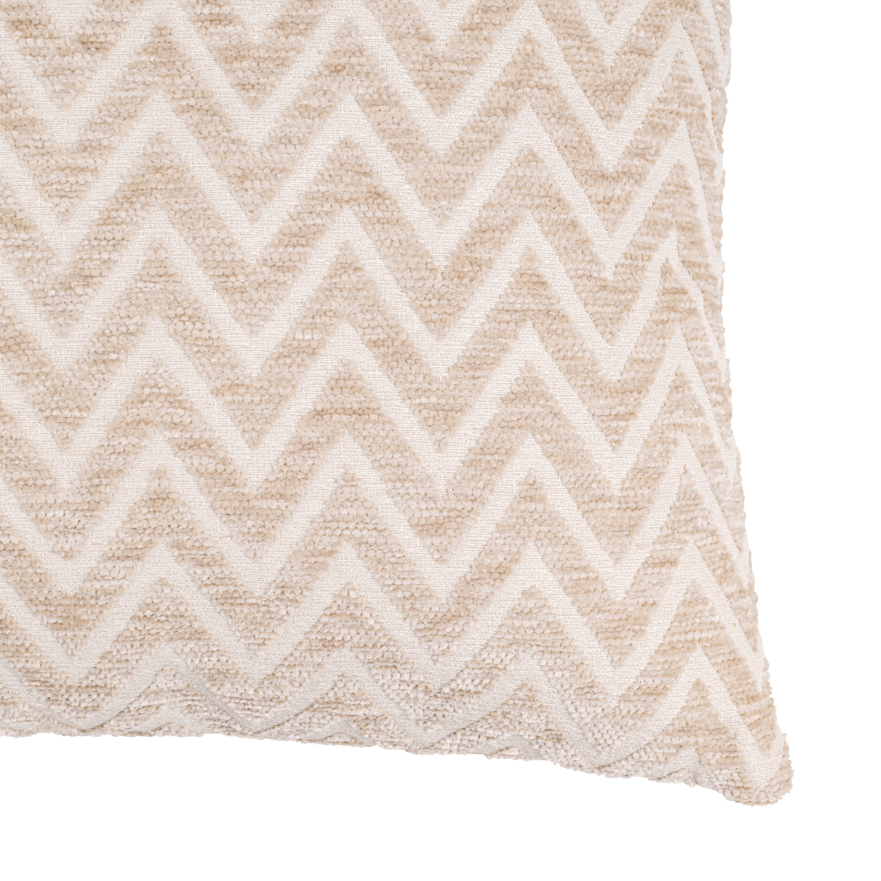 Cushion Cassy beige chevron - Richmond Interiors