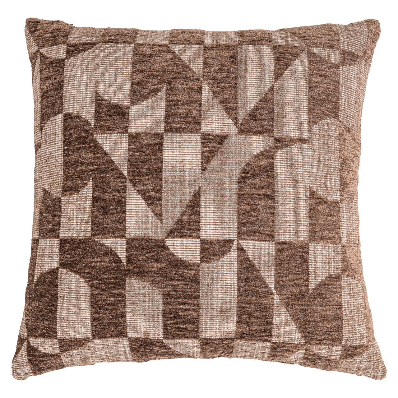 Kissen Aria brown geomatric - Richmond Interiors