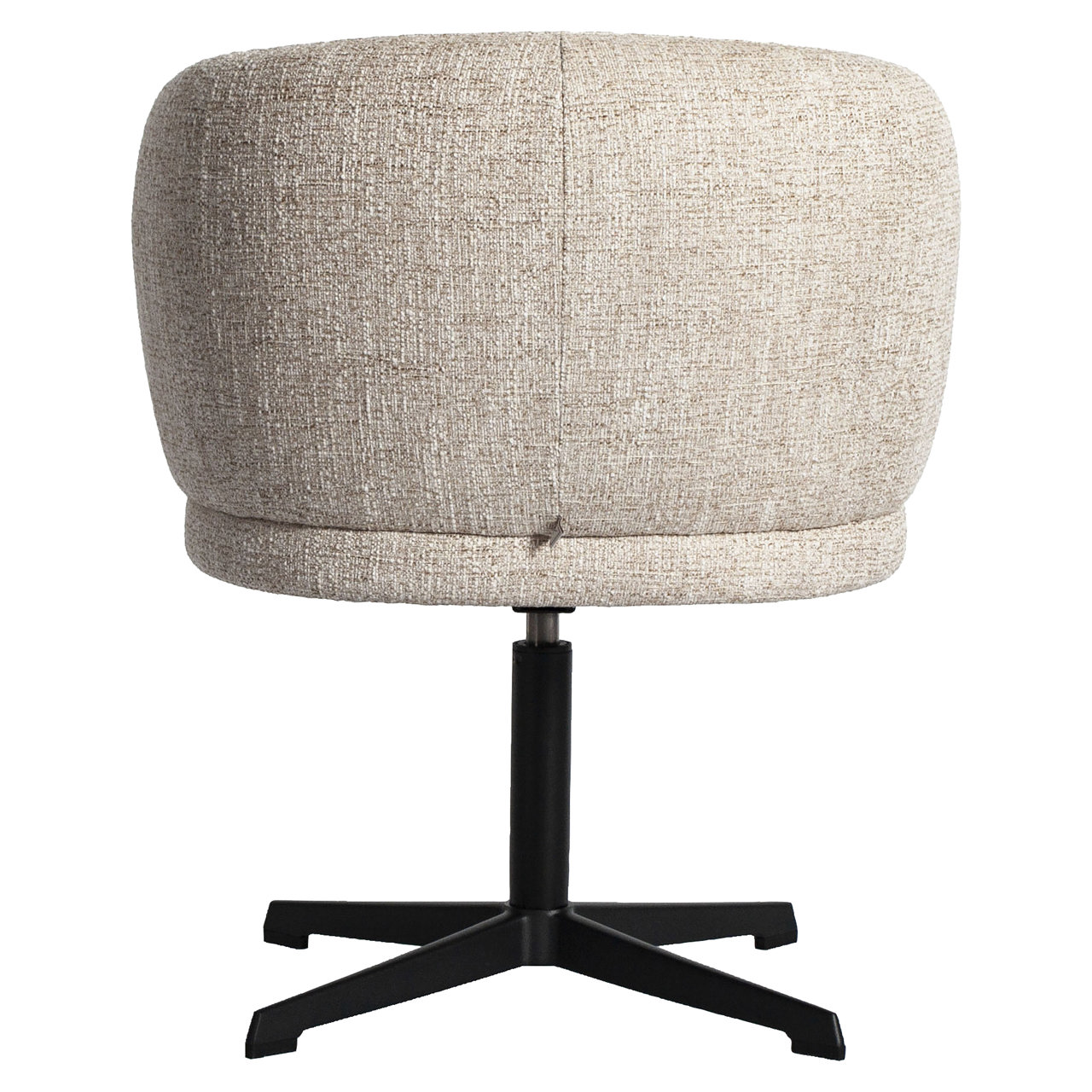 Esszimmerstuhl Dinan cream tweed feuerhemmend - drehbar - Richmond Interiors