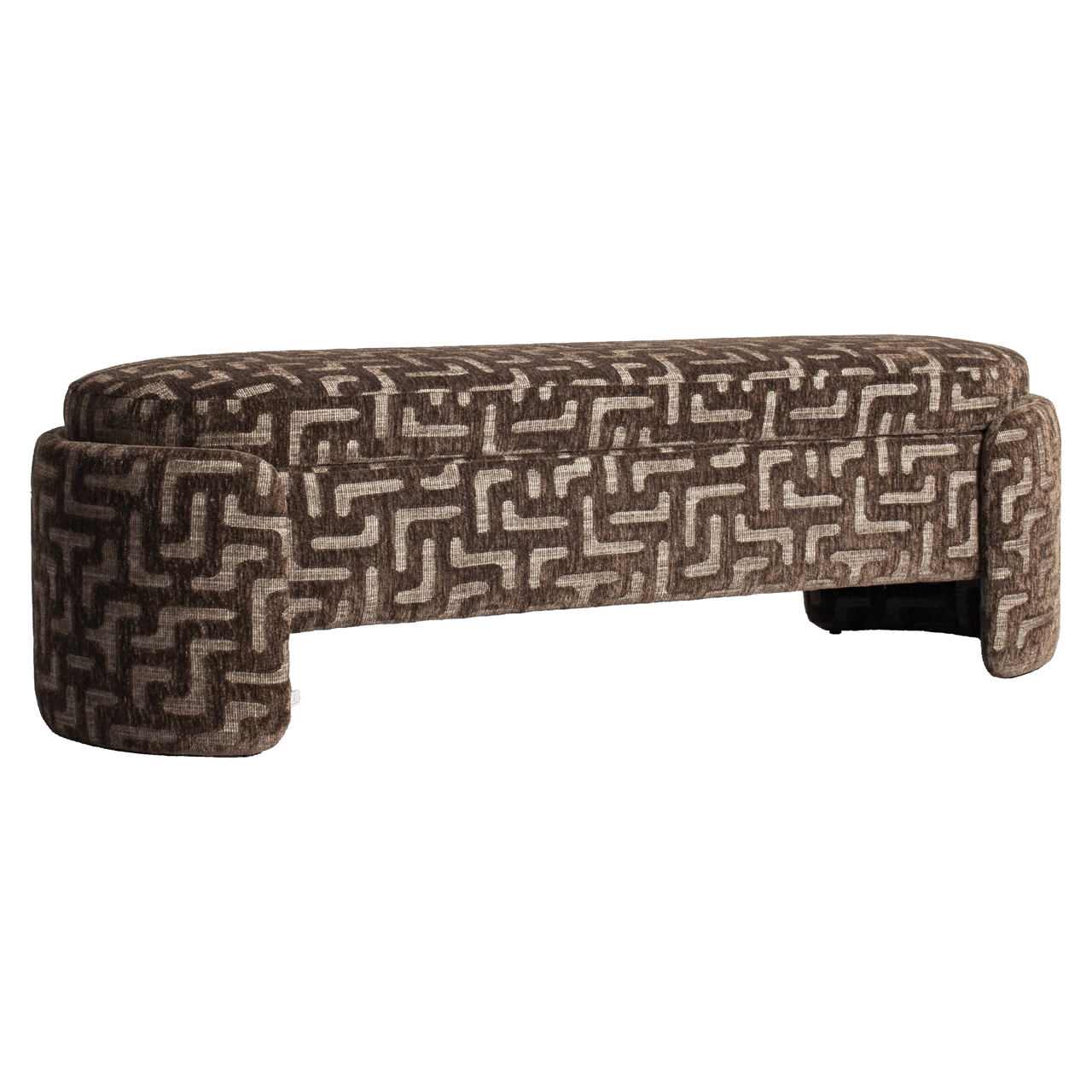 Bank Cupid brown labyrinth with storage - Richmond Interiors