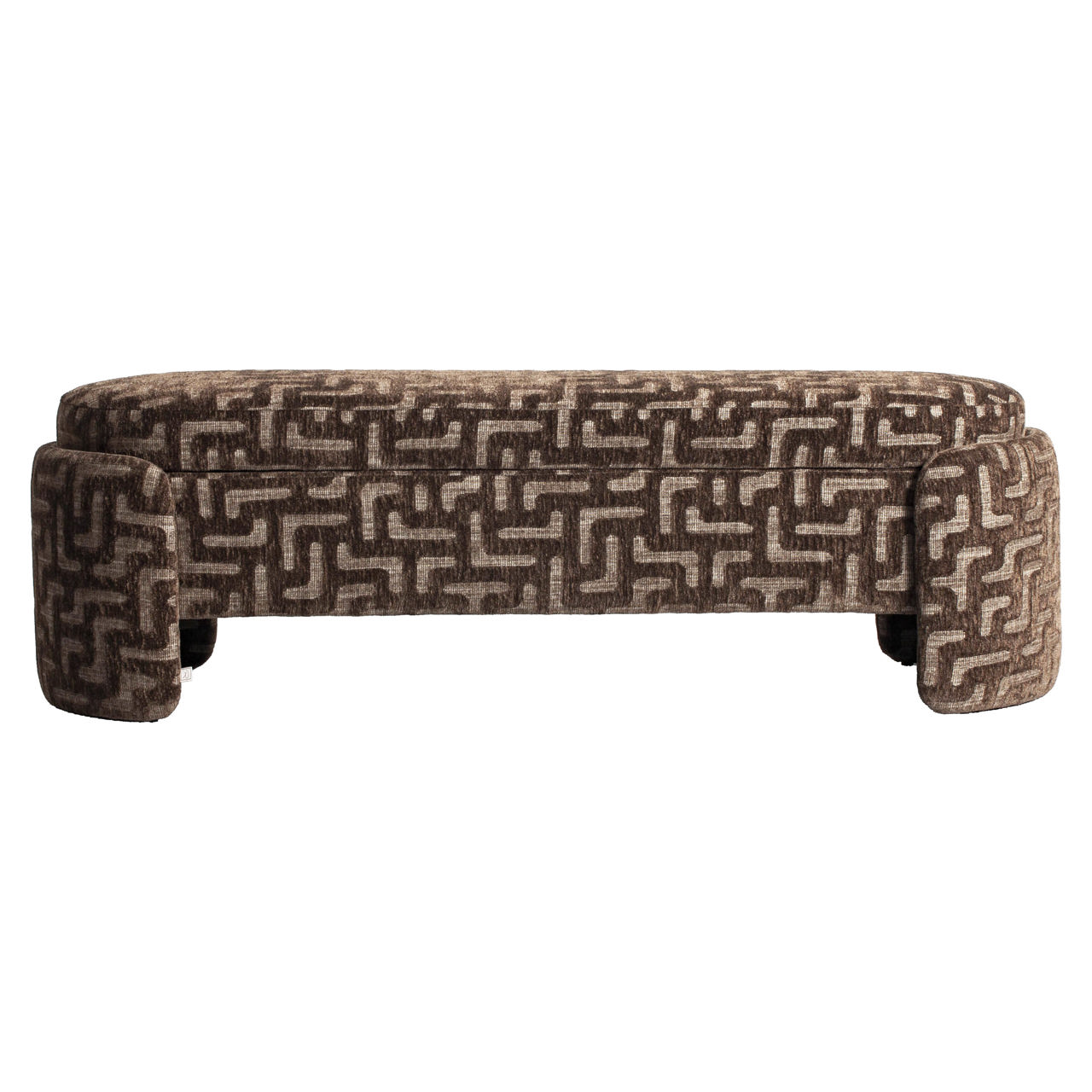 Sofa Cupid brown labyrinth with storage - Richmond Interiors