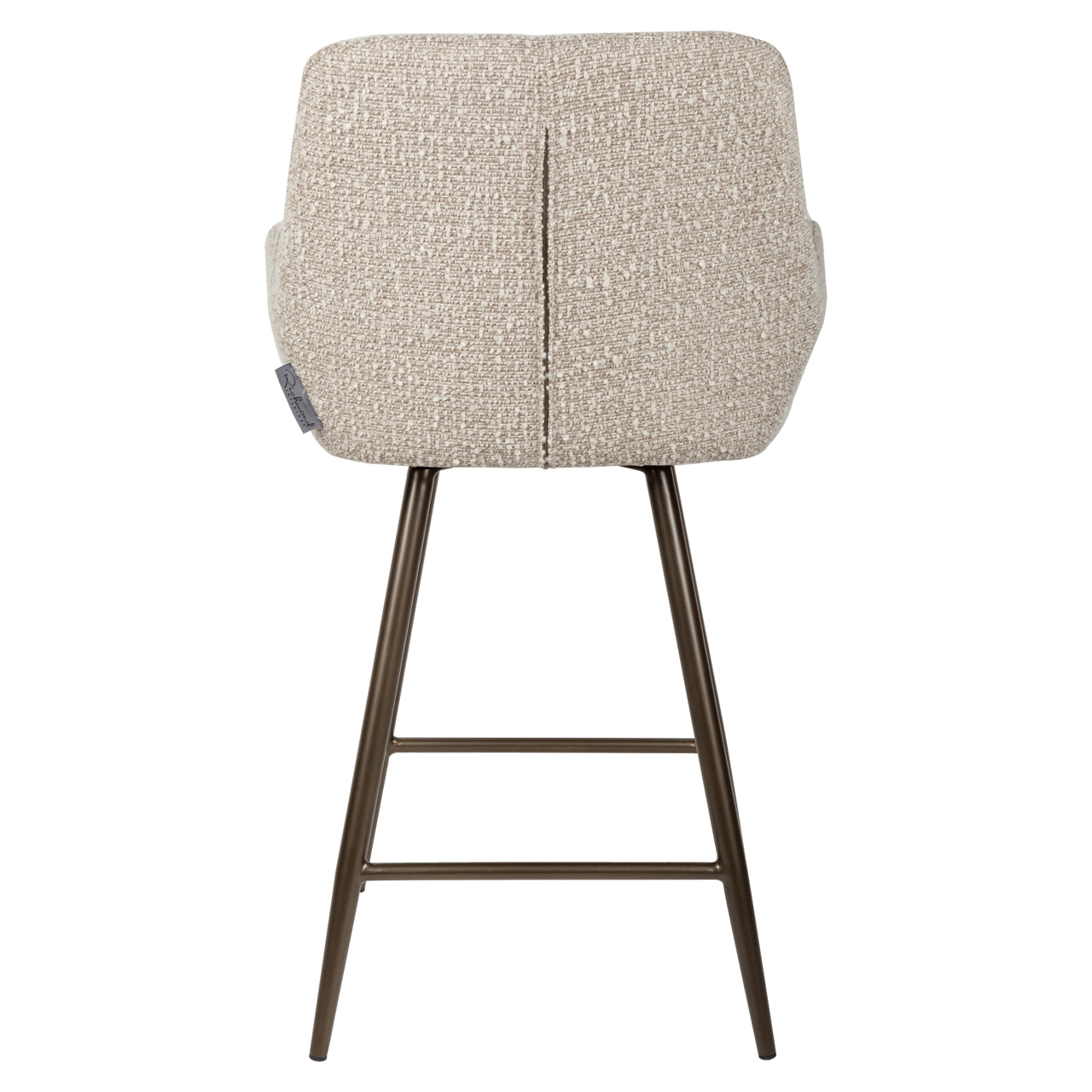Thekenstuhl Linsey natural chunky drehbar (Set aus 2) - Richmond Interiors