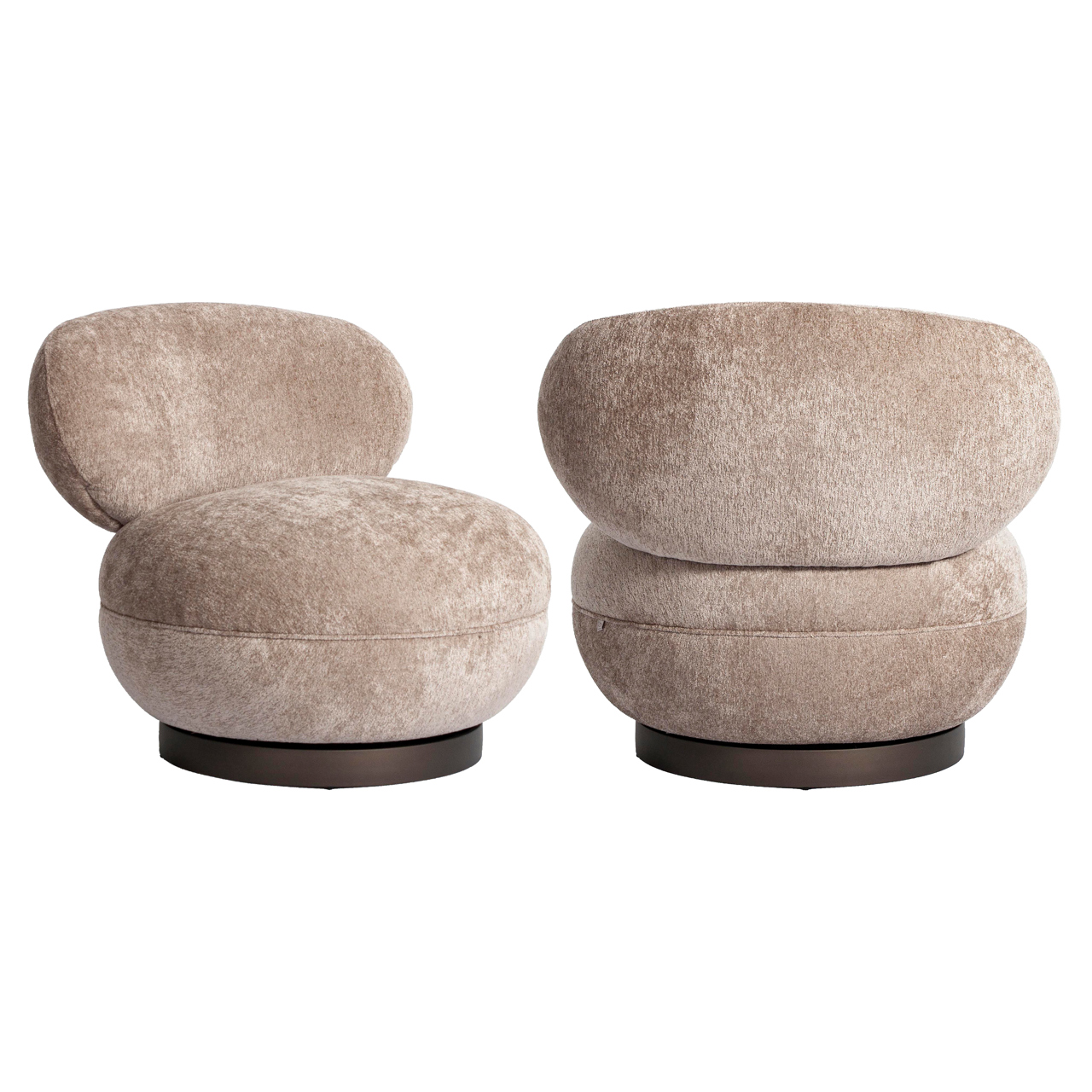 Lounge Stuhl Jace be easy sand drehbar feuerhemmend - Richmond Interiors