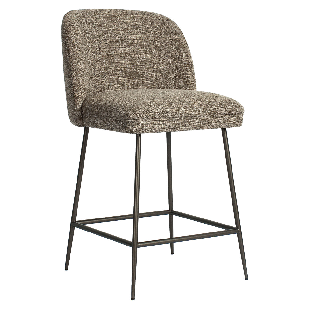 Thekenstuhl Pullitzer brown tweed - Richmond Interiors