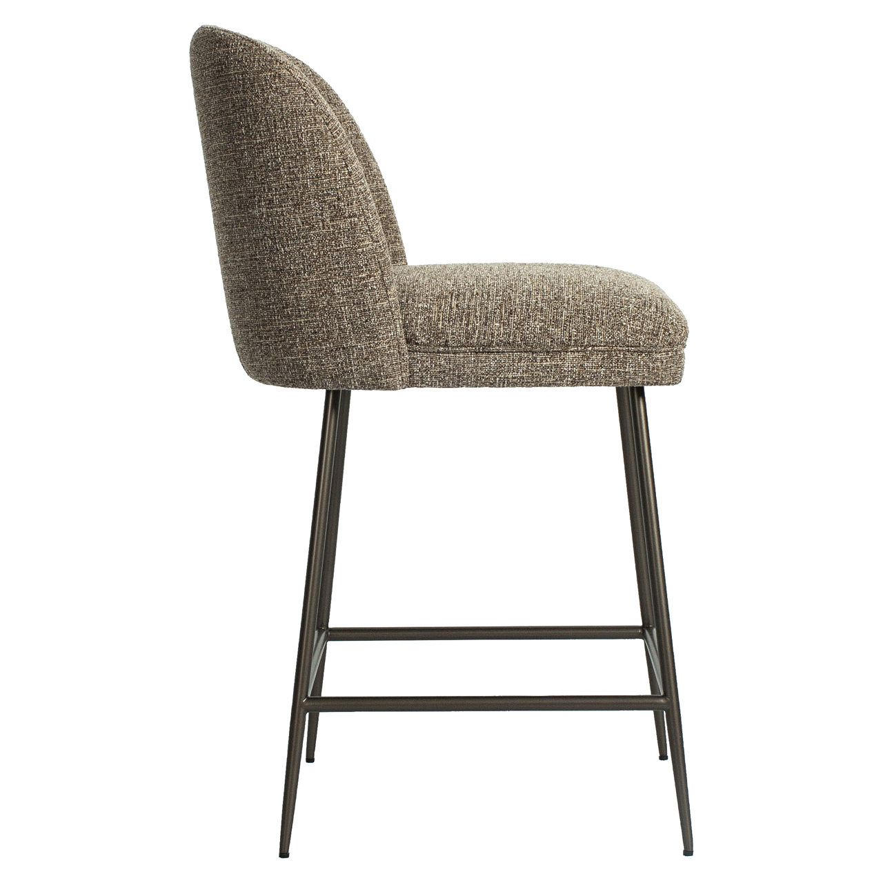Thekenstuhl Pullitzer brown tweed - Richmond Interiors