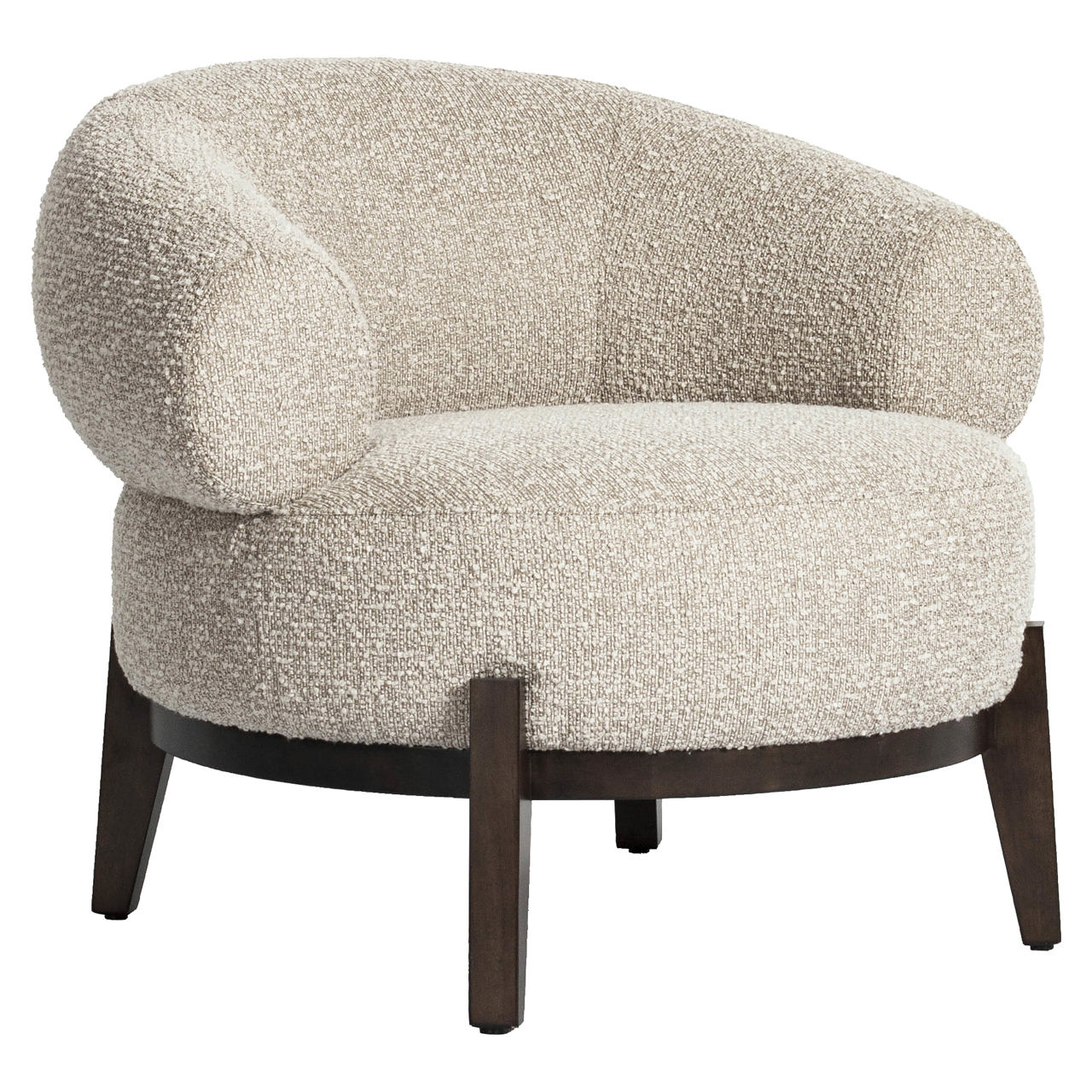 Lounge Stuhl Montana natural chunky feuerhemmend - Richmond Interiors