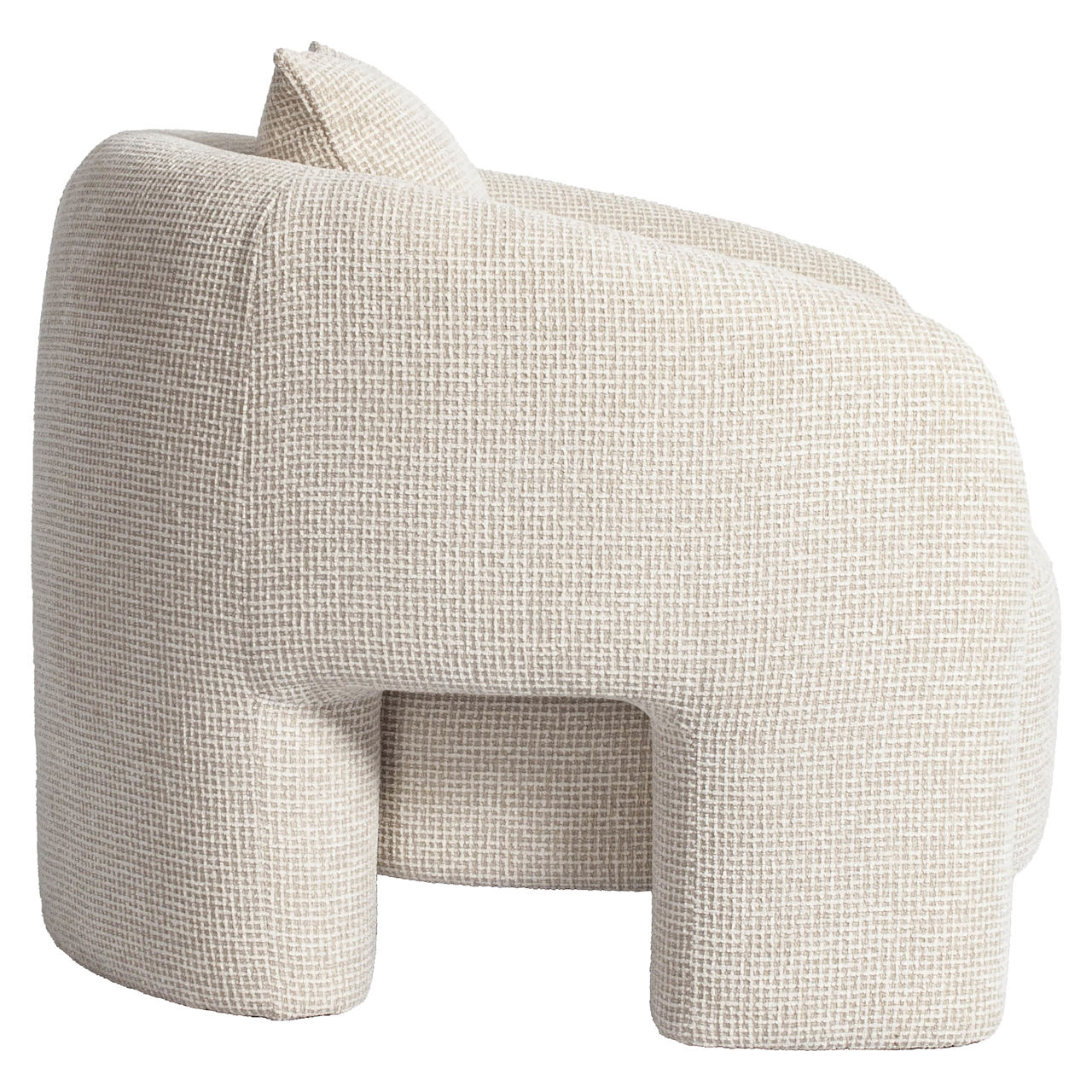 Lounge Stuhl Tuscany beige blockweave - Richmond Interiors