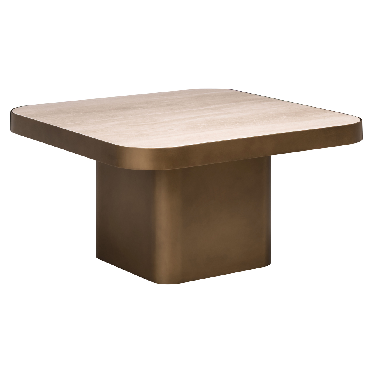 Couchtisch Claridge beige 70x70 (cumulus) - Richmond Interiors