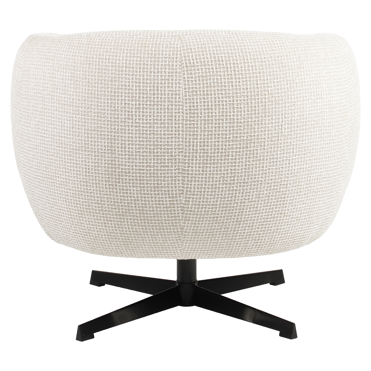 Lounge Stuhl Estelle beige blockweave drehbar - Richmond Interiors