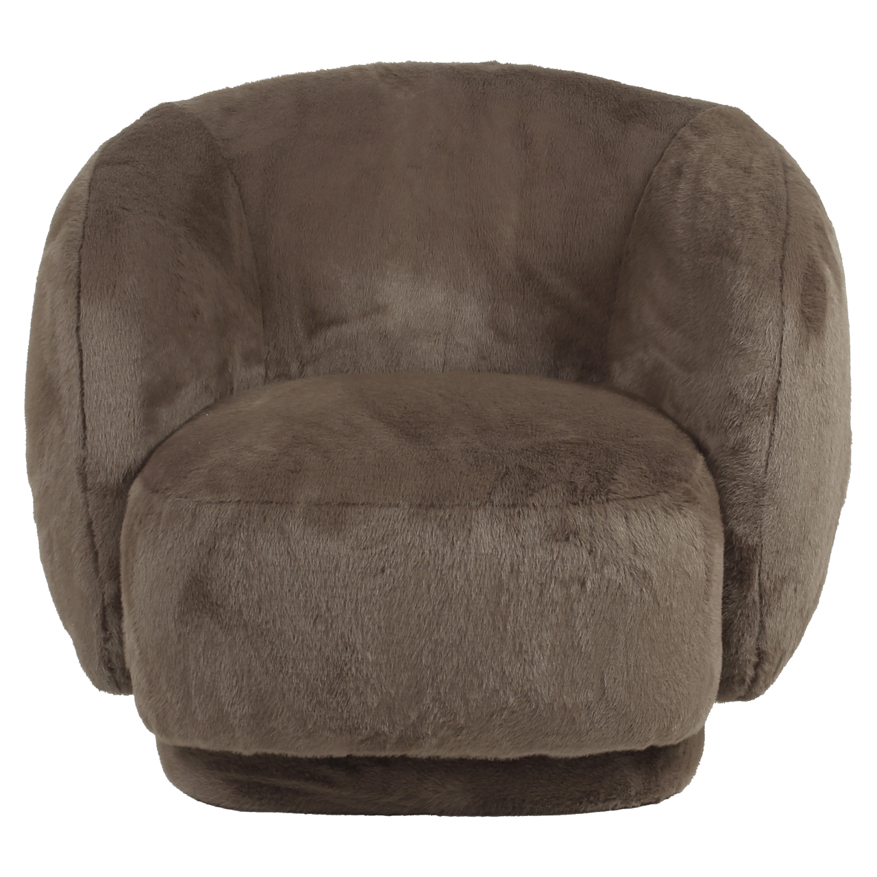 Lounge Stuhl Negreslo brown fluffy drehbar - Richmond Interiors