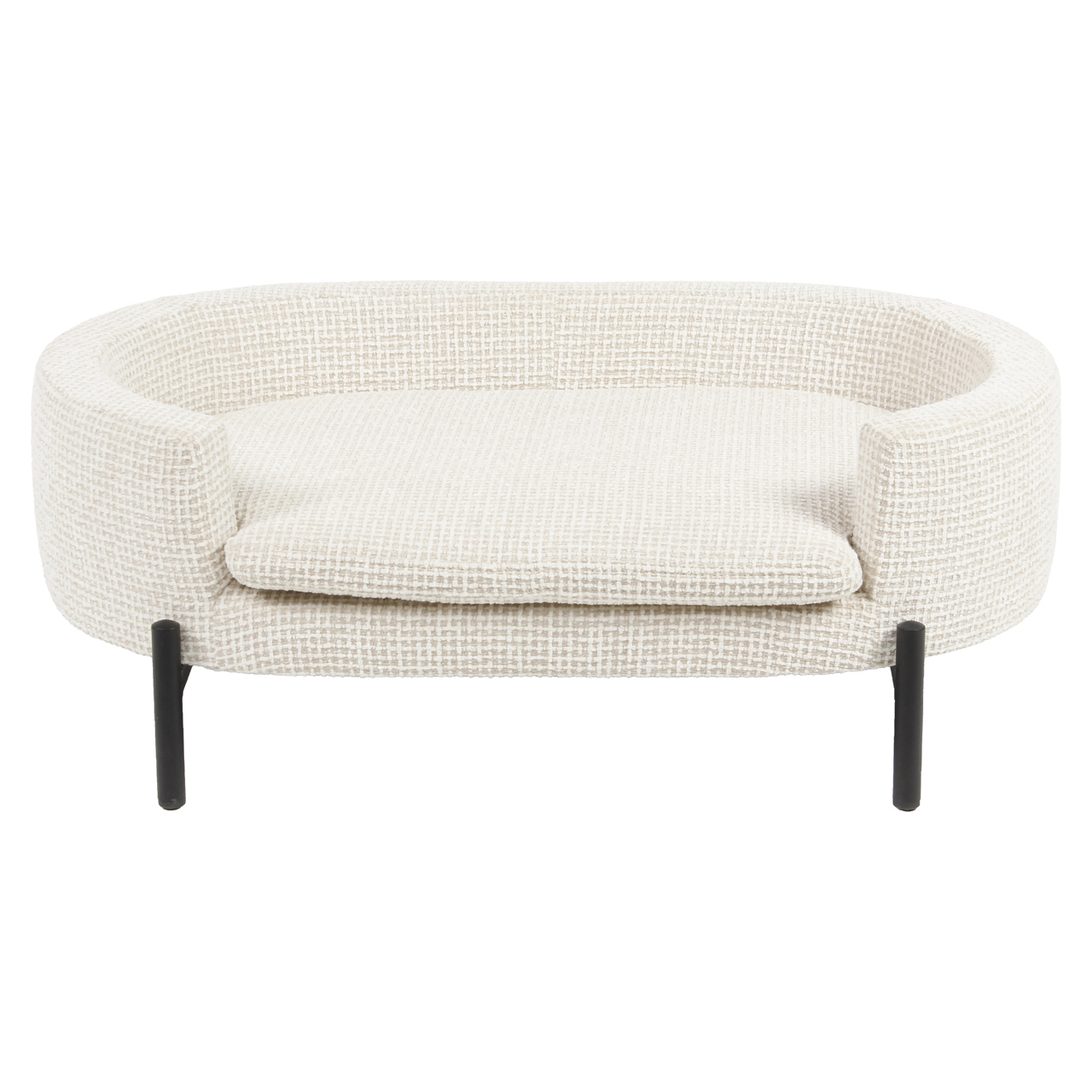 Dog Bed Dolly beige blockweave - Richmond Interiors