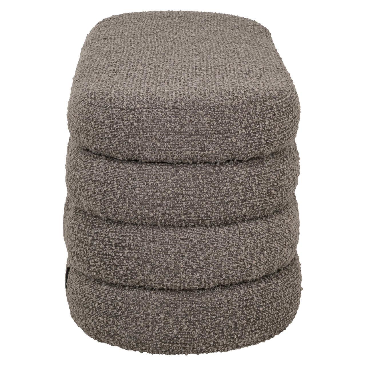 Pouffe & Footstool Camille brown chunky - Richmond Interiors