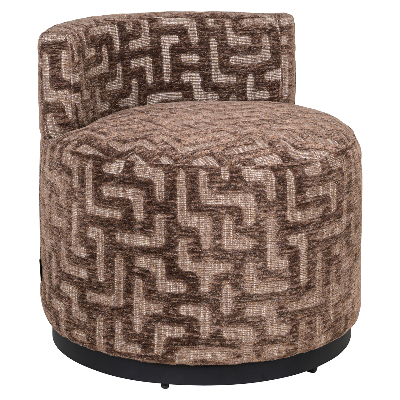 Lounge Stuhl Franny brown labyrinth - Richmond Interiors