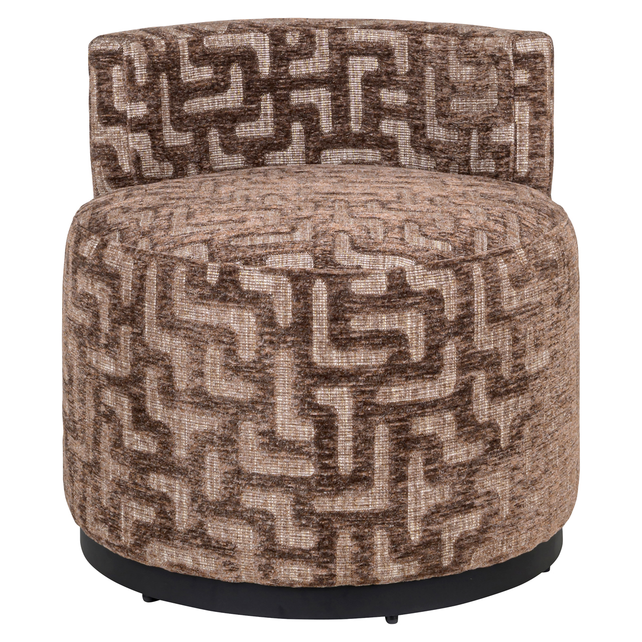 Lounge Stuhl Franny brown labyrinth - Richmond Interiors