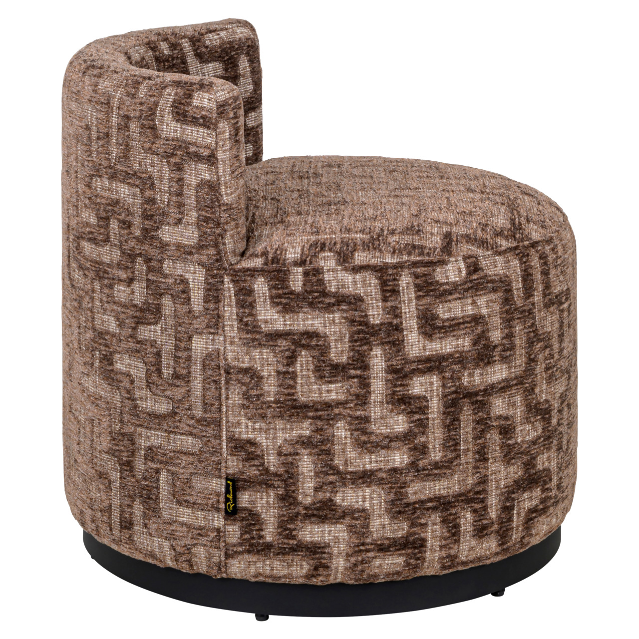 Lounge Stuhl Franny brown labyrinth - Richmond Interiors