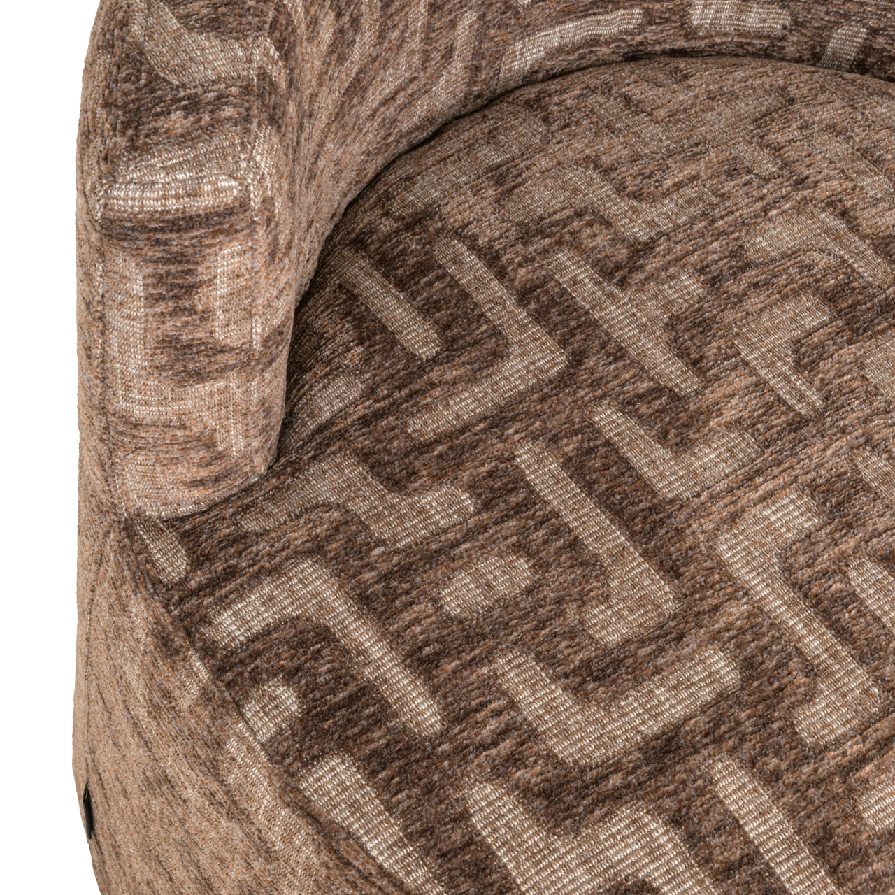 Lounge Stuhl Franny brown labyrinth - Richmond Interiors