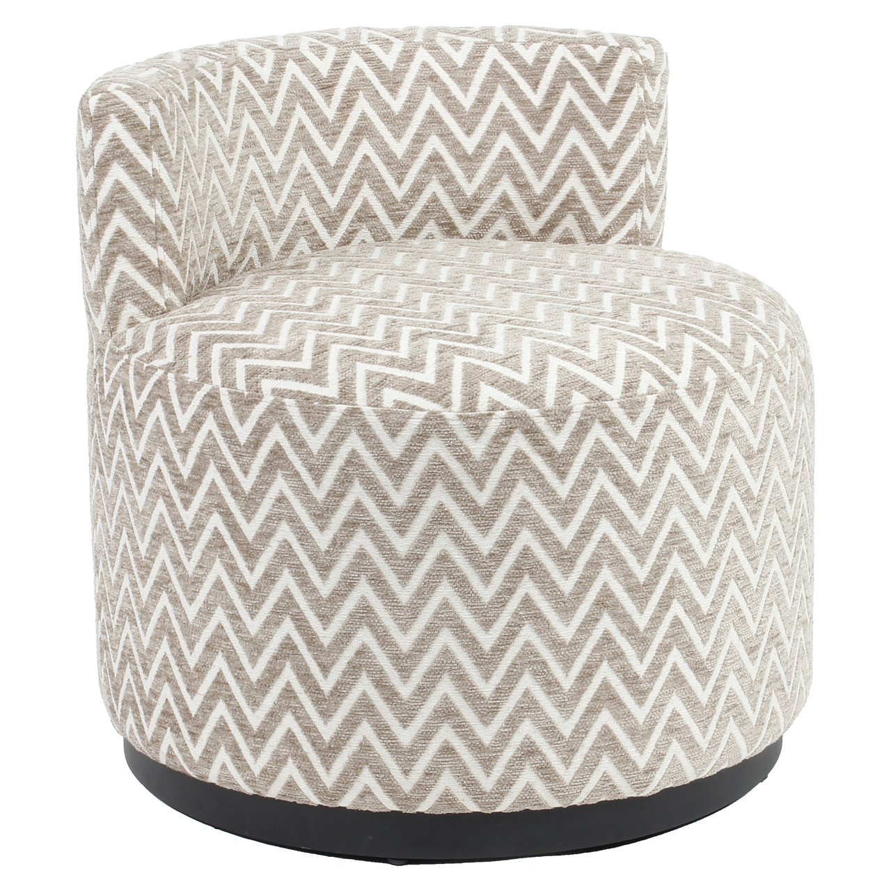 Lounge Stuhl Franny sand chevron - Richmond Interiors