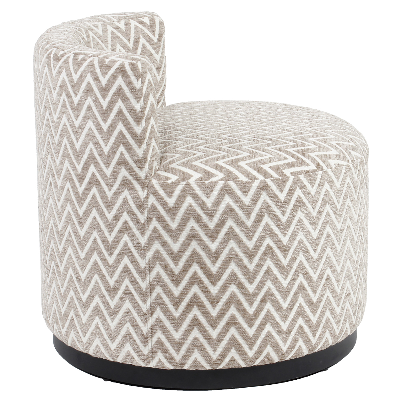 Lounge Stuhl Franny sand chevron - Richmond Interiors