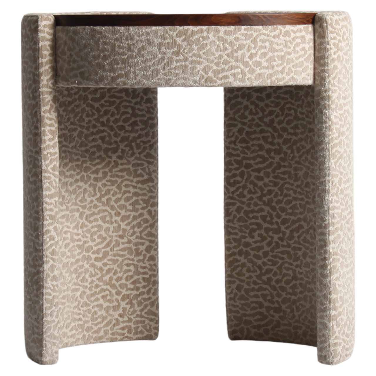 Schreibtisch Roxenne beige leopard dressing table - Richmond Interiors